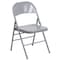 Flash Furniture Gray Metal Folding Chair, PK2 2-HF3-MC-309AS-GY-GG - alternate 9