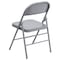 Flash Furniture Gray Metal Folding Chair, PK2 2-HF3-MC-309AS-GY-GG - alternate 6