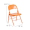 Flash Furniture Orange Marmalade Folding Chair, PK2 2-HF3-ORANGE-GG - alternate 6
