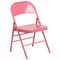 Flash Furniture Bubblegum Pink Folding Chair, PK2 2-HF3-PINK-GG - alternate 8