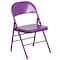 Flash Furniture Impulsive Purple Folding Chair, PK2 2-HF3-PUR-GG - alternate 6