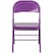 Flash Furniture Impulsive Purple Folding Chair, PK2 2-HF3-PUR-GG - alternate 10