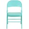 Flash Furniture Tantalizing Teal Folding Chair, PK2 2-HF3-TEAL-GG - alternate 9