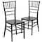 Flash Furniture HERCULES PREMIUM Series Black Resin Stacking Chiavari Chair 2-LE-BLACK-GG - alternate 6