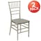 Flash Furniture HERCULES PREMIUM Series Champagne Resin Stacking Chiavari Chair 2-LE-CHAMP-GG - alternate 4