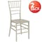 Flash Furniture HERCULES Series Champagne Resin Stacking Chiavari Chair, PK2 2-LE-CHAMP-M-GG - alternate 6