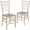Flash Furniture HERCULES Series Gold Resin Stacking Chiavari Chair, PK2 2-LE-GOLD-M-GG - alternate 2