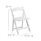 Flash Furniture Kids White Resin Folding Chair with White Vinyl Padded Seat, PK2 2-LE-L-1K-GG - alternate 10