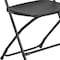 Flash Furniture Hercules Series Plastic Folding Chair Black - 2 LB Weight Capacity Comfortable Event Chair-Lightweight Folding Chair, PK2 2-LE-L-3-BK-GG - alternate 10