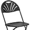 Flash Furniture Black Plastic Folding Chair, PK2 2-LE-L-4-BK-GG - alternate 8