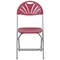 Flash Furniture Burgundy Plastic Folding Chair, PK2 2-LE-L-4-BUR-GG - alternate 3