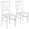 Flash Furniture HERCULES Series White Resin Stacking Napoleon Chair, PK2 2-LE-L-MON-WH-GG - alternate 6