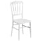 Flash Furniture HERCULES Series White Resin Stacking Napoleon Chair, PK2 2-LE-L-MON-WH-GG - alternate 7