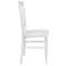 Flash Furniture HERCULES Series White Resin Stacking Napoleon Chair, PK2 2-LE-L-MON-WH-GG - alternate 8