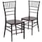 Flash Furniture HERCULES PREMIUM Series Mahogany Resin Stacking Chiavari Chair 2-LE-MAHOGANY-GG - alternate 5