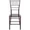 Flash Furniture HERCULES Series Mahogany Resin Stacking Chiavari Chair, PK2 2-LE-MAHOGANY-M-GG - alternate 7