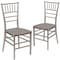 Flash Furniture HERCULES PREMIUM Series Pewter Resin Stacking Chiavari Chair 2-LE-PEWTER-GG - alternate 6