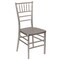 Flash Furniture HERCULES PREMIUM Series Pewter Resin Stacking Chiavari Chair 2-LE-PEWTER-GG - alternate 4