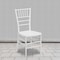 Flash Furniture HERCULES PREMIUM Series White Resin Stacking Chiavari Chair 2-LE-WHITE-GG - alternate 1