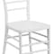 Flash Furniture HERCULES PREMIUM Series White Resin Stacking Chiavari Chair 2-LE-WHITE-GG - alternate 7