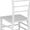 Flash Furniture HERCULES Series White Resin Stacking Chiavari Chair, PK2 2-LE-WHITE-M-GG - alternate 9