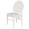 Flash Furniture White Round Back Dining Chair, PK2 2-LE-W-W-MON-GG - alternate 8