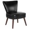 Flash Furniture HERCULES Holloway Series Black Leather Retro Chair, PK2 2-QY-A02-BK-GG - alternate 5