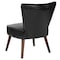 Flash Furniture HERCULES Holloway Series Black Leather Retro Chair, PK2 2-QY-A02-BK-GG - alternate 6