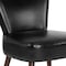 Flash Furniture HERCULES Holloway Series Black Leather Retro Chair, PK2 2-QY-A02-BK-GG - alternate 3