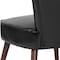 Flash Furniture HERCULES Holloway Series Black Leather Retro Chair, PK2 2-QY-A02-BK-GG - alternate 9