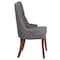 Flash Furniture HERCULES Paddington Series Gray Fabric Tufted Chair, PK2 2-QY-A08-GY-GG - alternate 7
