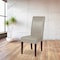 Flash Furniture Greenwich Series Beige Leather Parsons Chair, PK2 2-QY-A37-9061-BGL-GG - alternate 1