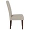 Flash Furniture Greenwich Series Beige Leather Parsons Chair, PK2 2-QY-A37-9061-BGL-GG - alternate 9