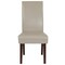 Flash Furniture Greenwich Series Beige Leather Parsons Chair, PK2 2-QY-A37-9061-BGL-GG - alternate 8