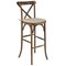 Flash Furniture Antique Cross Back Barstool, PK2 2-XA-X-BAR-GO-BC-GG - alternate 6