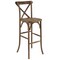 Flash Furniture HERCULES Series Dark Antique Wood Cross Back Barstool, PK2 2-XA-X-BAR-GO-GG - alternate 10