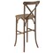 Flash Furniture HERCULES Series Dark Antique Wood Cross Back Barstool, PK2 2-XA-X-BAR-GO-GG - alternate 8