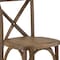 Flash Furniture HERCULES Series Dark Antique Wood Cross Back Barstool, PK2 2-XA-X-BAR-GO-GG - alternate 9