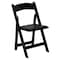 Flash Furniture HERCULES Series Black Wood Folding Chair with Vinyl Padded Seat, PK2 2-XF-2902-BK-WOOD-GG - alternate 8