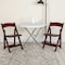 Flash Furniture Mahogany Wood Folding Chair, PK2 2-XF-2903-MAH-WOOD-GG - alternate 1