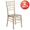 Flash Furniture HERCULES Series Gold Wood Chiavari Chair, PK2 2-XS-GOLD-GG - alternate 5