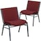Flash Furniture Burgundy Fabric Stack Chair, PK2 2-XU-60555-BY-GG - alternate 1