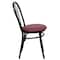 Flash Furniture HERCULES Series Fan Back Metal Chair - Burgundy Vinyl Seat, PK2 2-XU-698B-BGV-GG - alternate 8