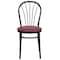 Flash Furniture HERCULES Series Fan Back Metal Chair - Burgundy Vinyl Seat, PK2 2-XU-698B-BGV-GG - alternate 5