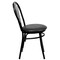 Flash Furniture HERCULES Series Fan Back Metal Chair, Black Vinyl Seat, PK2 2-XU-698B-BLKV-GG - alternate 8