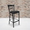 Flash Furniture Black X Stool-Black Seat, PK2 2-XU-6F8BXBK-BAR-BLKV-GG - alternate 1