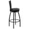 Flash Furniture Black Ladder Stool-Black Seat, PK2 2-XU-6F8B-LADSWVL-BLKV-GG - alternate 9