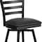 Flash Furniture Black Ladder Stool-Black Seat, PK2 2-XU-6F8B-LADSWVL-BLKV-GG - alternate 7