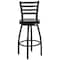 Flash Furniture Black Ladder Stool-Wal Seat, PK2 2-XU-6F8B-LADSWVL-WALW-GG - alternate 8