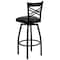 Flash Furniture Black X Swivel Stool-Blk Seat, PK2 2-XU-6F8B-XSWVL-BLKV-GG - alternate 6